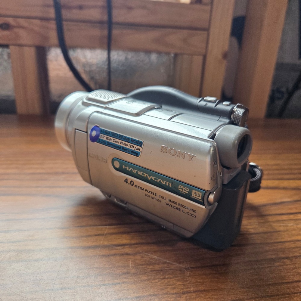 Sony Handycam DCR-DVD505 Digital Video Camera Carl Zeiss Lens Parts Repair